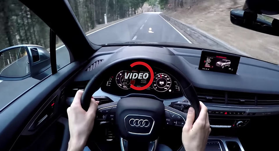Experience The Audi SQ7’s V8 Diesel On A Twisty Road