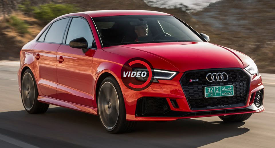 Updated 2017 Audi RS3 Sedan Earns Top Marks In First Review