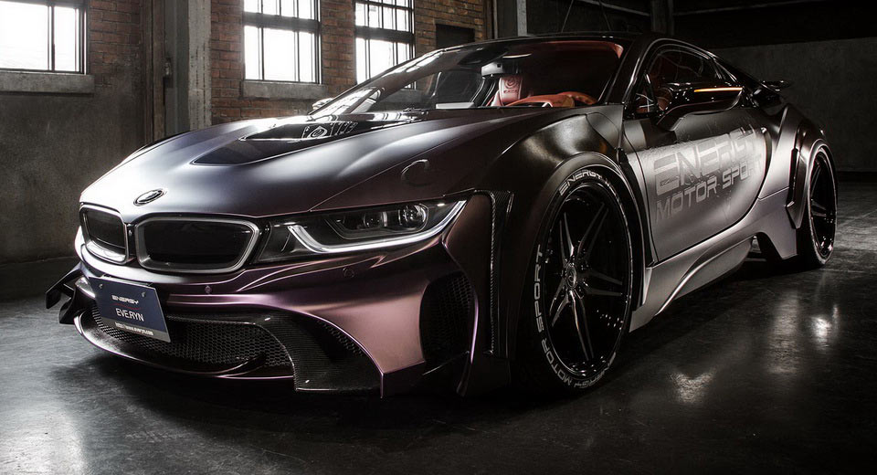  This ‘Dark Knight Edition’ BMW i8 Is Straight Outta Japan