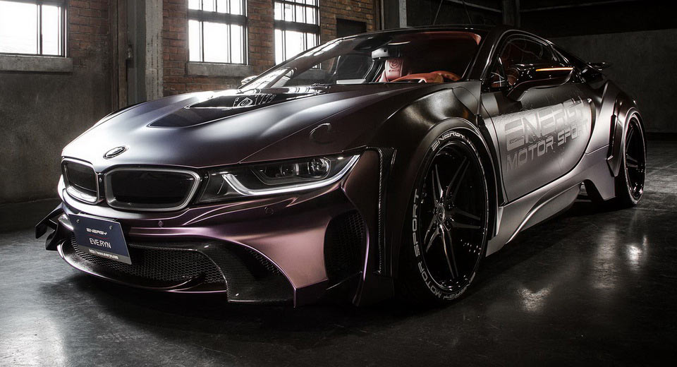 This ‘Dark Knight Edition’ BMW i8 Is Straight Outta Japan