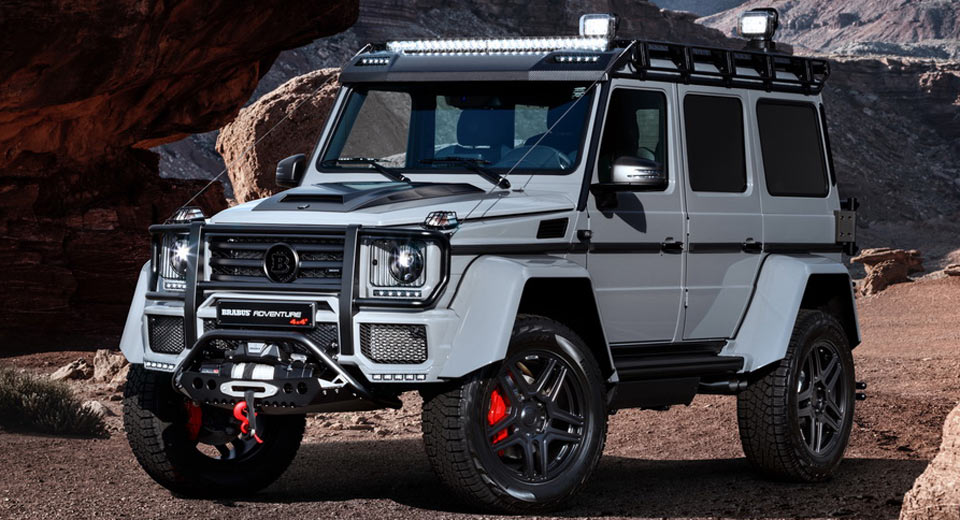  Brabus 550 Adventure Takes The Mercedes G500 4×4² Even Further To The Extreme