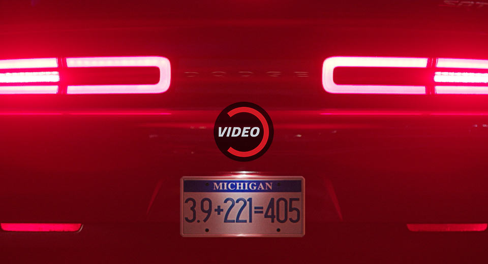  Listen To The Incredible Exhaust Note Of The New Dodge Challenger SRT Demon