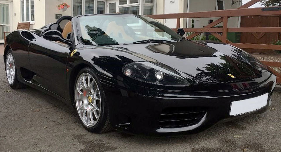  David Beckham’s Ferrari 360 Spider Could Be Yours, For The Right Price