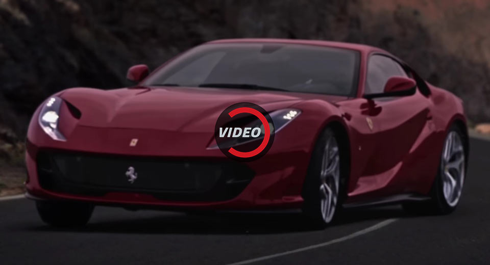  Ferrari 812 Superfast Looks Super-Cool On Video