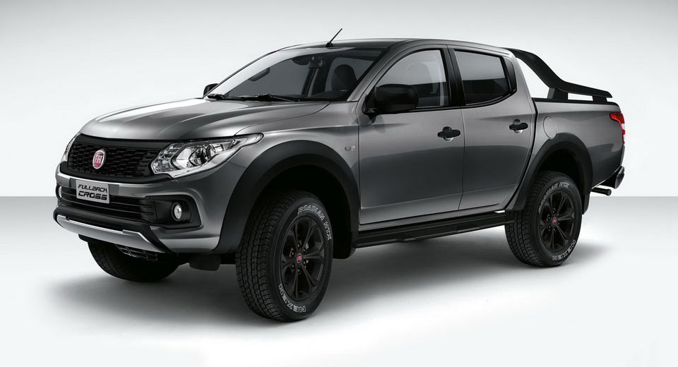  Fiat’s Mitsubishi-Based Fullback Pickup Gets A Darker Cross Edition