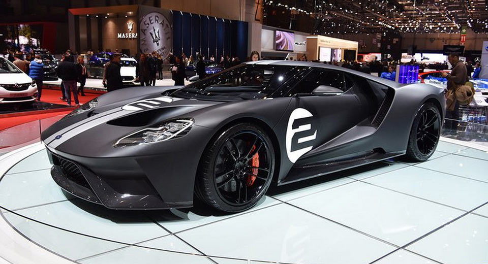  Special Edition Ford GT Looking Exclusive In Geneva