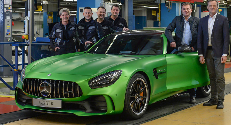  Mercedes Starts Cranking Out New AMG GT, GLA