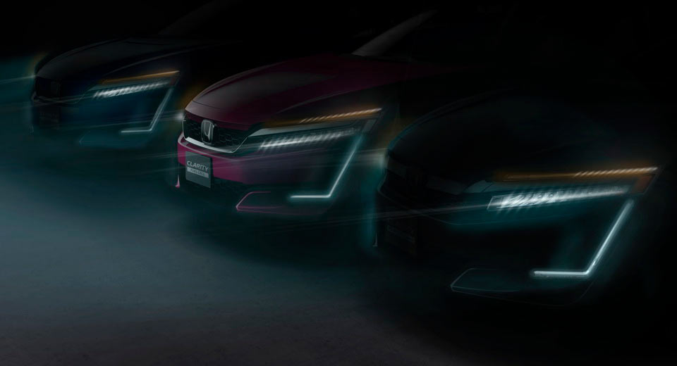  Honda Clarity PHEV & EV To Debut At 2017 NY Auto Show