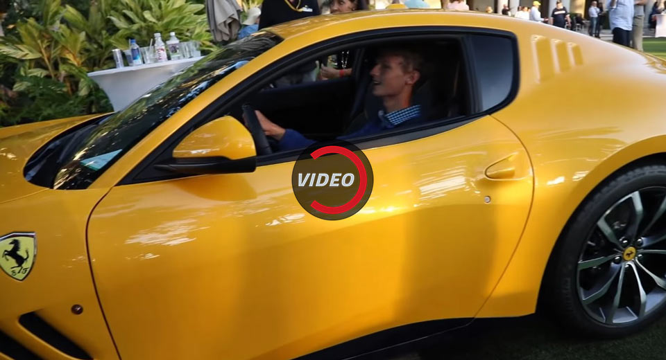 Watch 16 Year-Old Drive Off In A Ferrari SP 275 RW Competizione