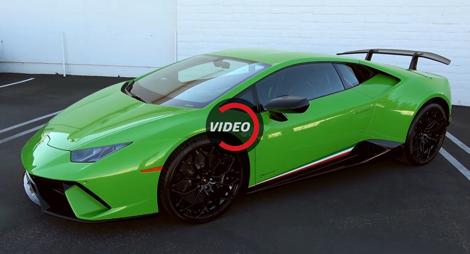  Lamborghini Huracan Performante Sounds Like It Could Eat Children For Breakfast