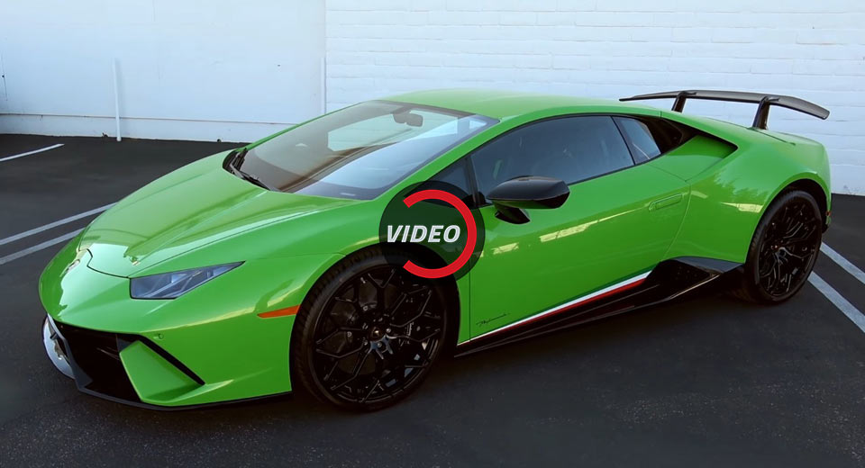 Lamborghini Huracan Performante Sounds Like It Could Eat Children For Breakfast