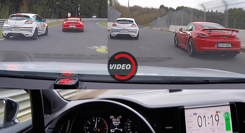  Watch This Leon Cupra And Megane RS Duo Attack The ‘Ring