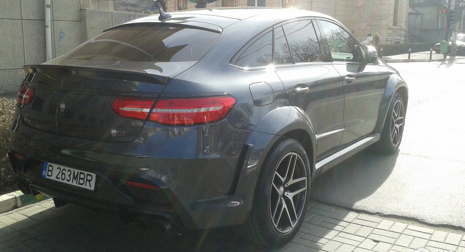  Mercedes-Benz GLE Coupe-Based Lumma CLR G800 Spotted On The Road