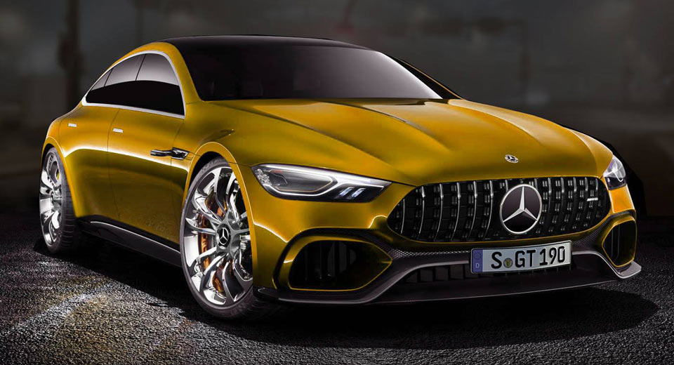  Mercedes-AMG GT Concept Turned Into A Somewhat More Production-Like GT4