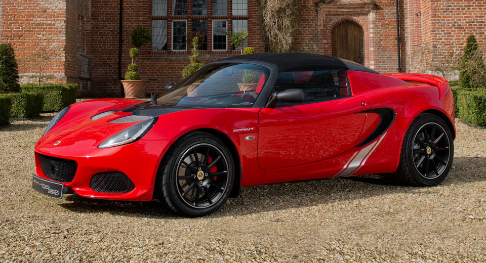  Lotus Used A Lot Of Carbon Fiber In The New Super-Light Elise Sprint
