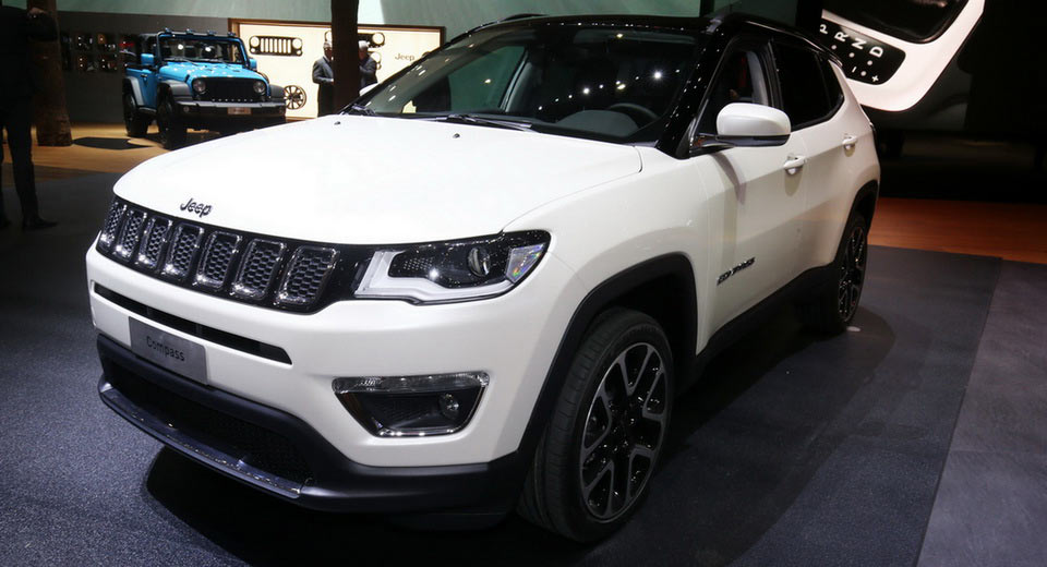 New Euro-Spec Jeep Compass Lands In Geneva To Challenge The Nissan Qashqai