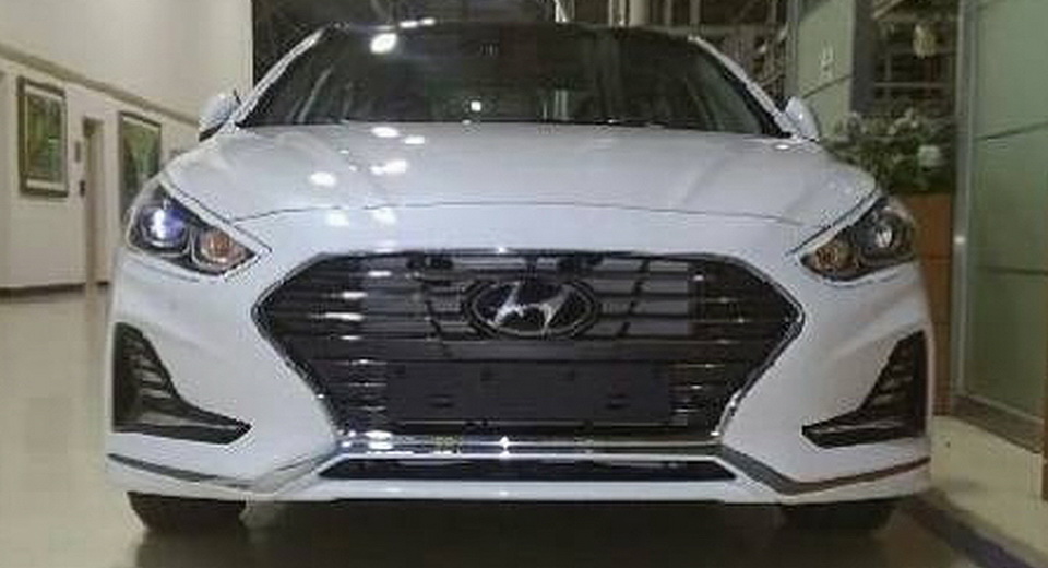  2018 Hyundai Sonata Leaked Again – Looks Like The Real Deal
