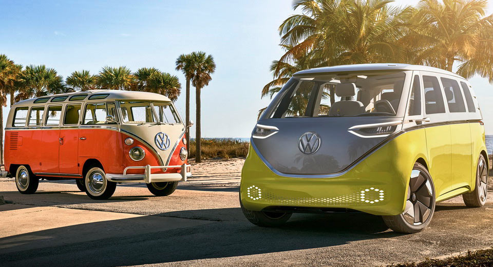  VW I.D. Buzz Concept Making Euro Debut In Geneva [38 Pics]