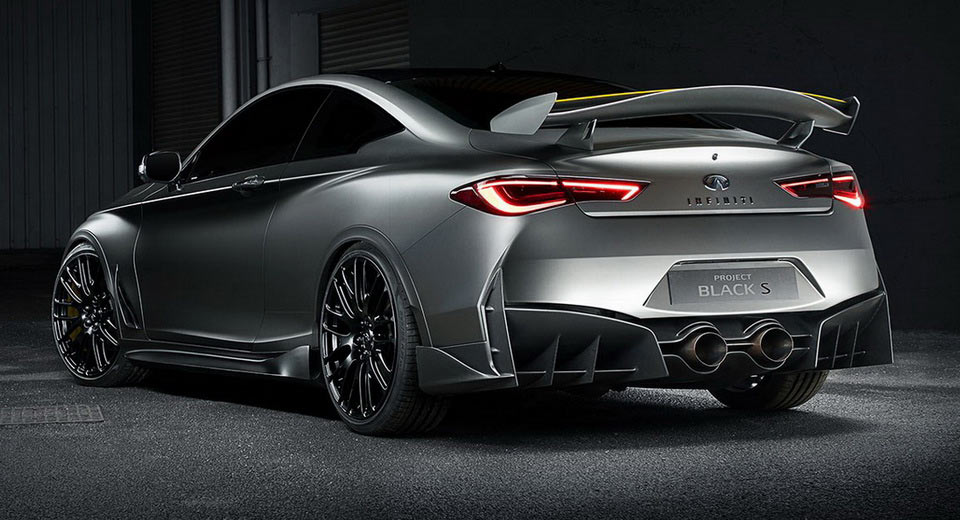  Infiniti Goes Fast N’ Furious With F1-Style Q60 Black S Hybrid Concept