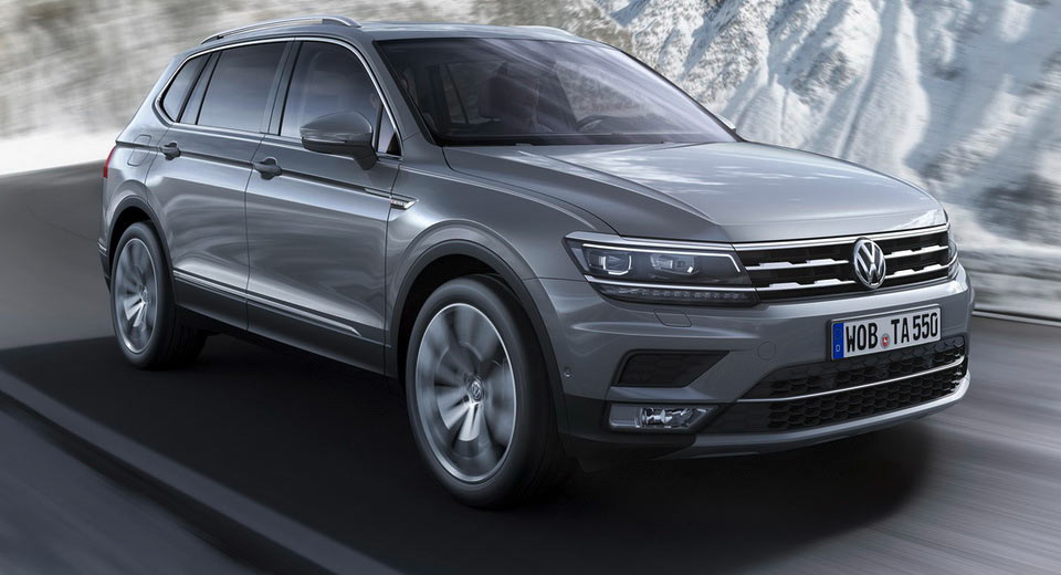 Europe’s New VW Tiguan Allspace With 7-Seats Detailed Ahead Of Geneva