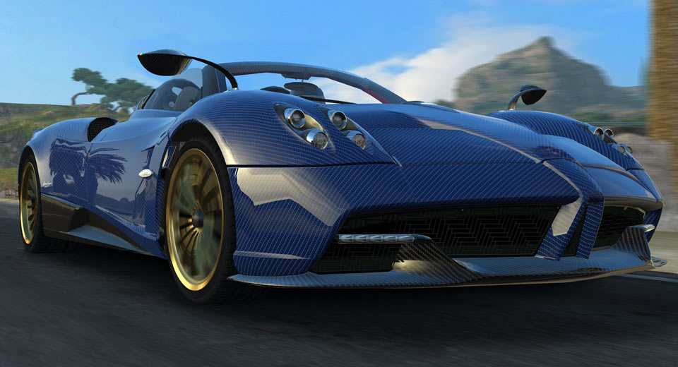Drive The New Pagani Huayra Roadster On Your Smartphone In Gear.Club