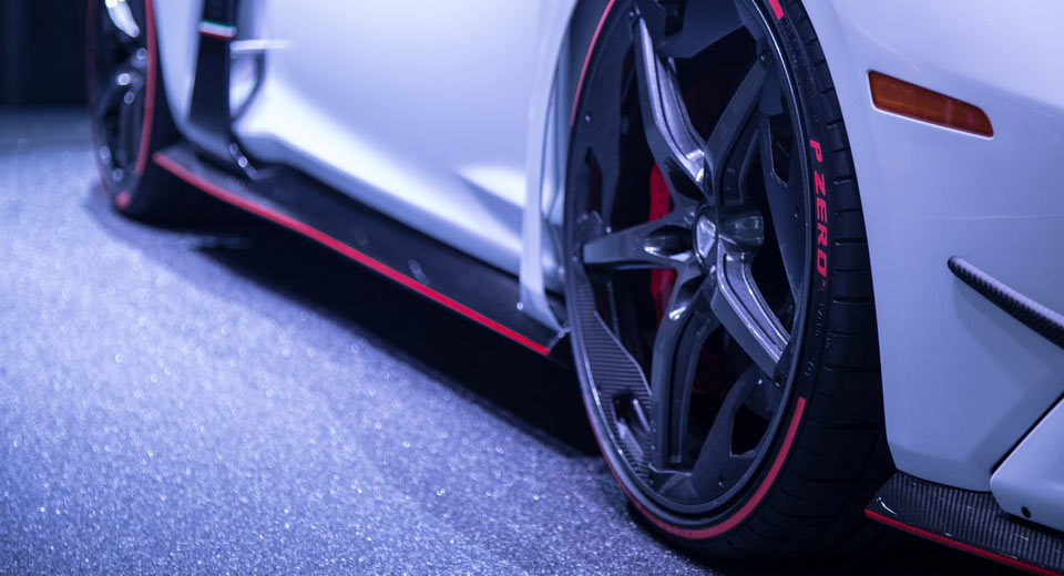  Pirelli Presents Colored Tires & Sensor Tech In Geneva