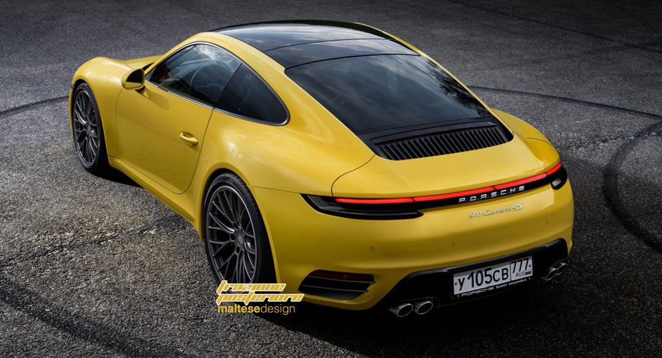  2019 Porsche 911 Imagined With Modern Design