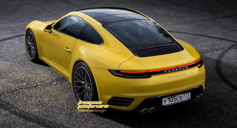 2019 Porsche 911 Imagined With Modern Design