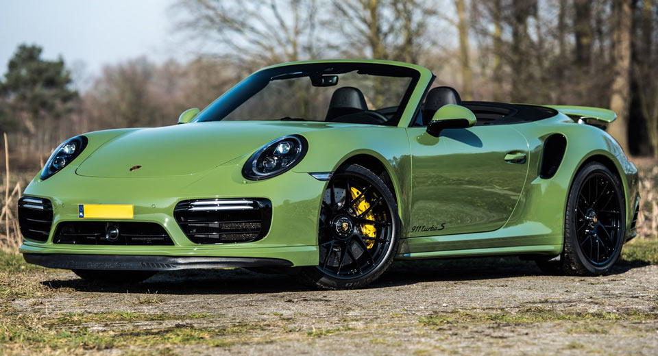  Porsche 911 Turbo S Cabriolet By Edo Competition Is Green With Envy