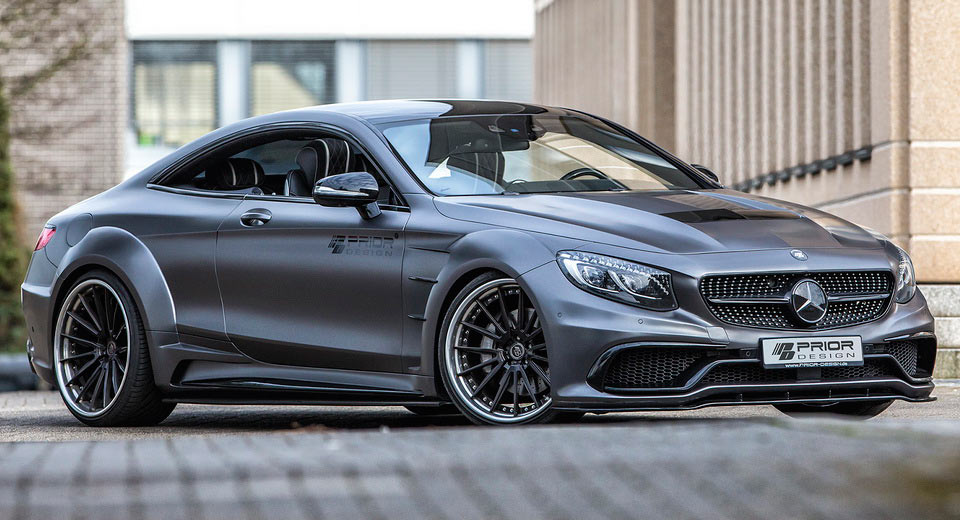 Mercedes-Benz S-Class Coupe Flexes Its Muscles With Help From Prior-Design