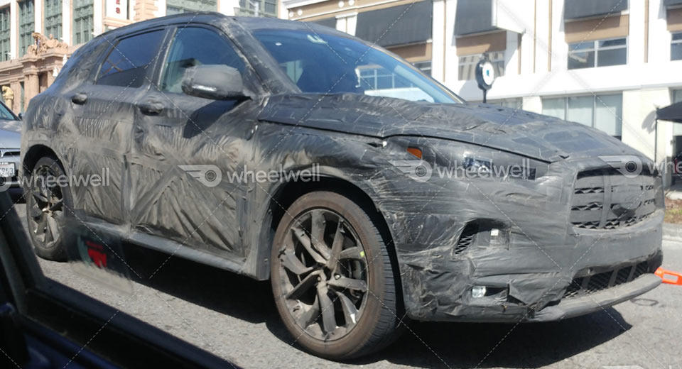  2018 Infiniti QX50 Spotted Shifting From Concept To Production