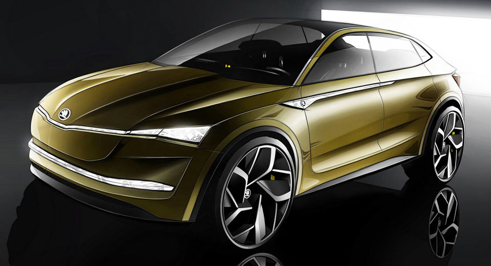  Skoda Vision E Concept Coming To Shanghai With Electric Power And Autonomous Features