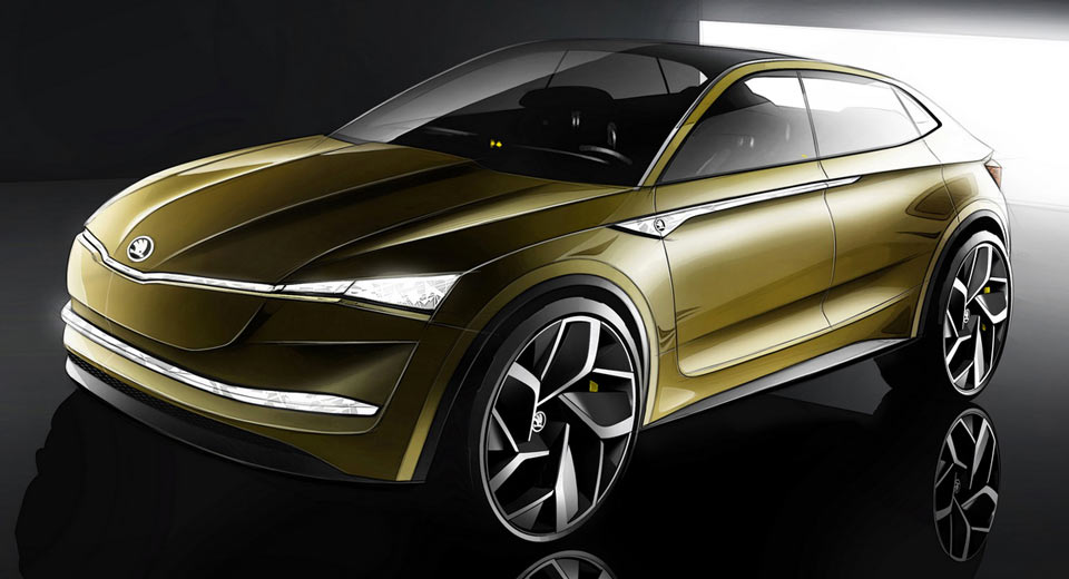 Skoda Vision E Concept Coming To Shanghai With Electric Power And Autonomous Features