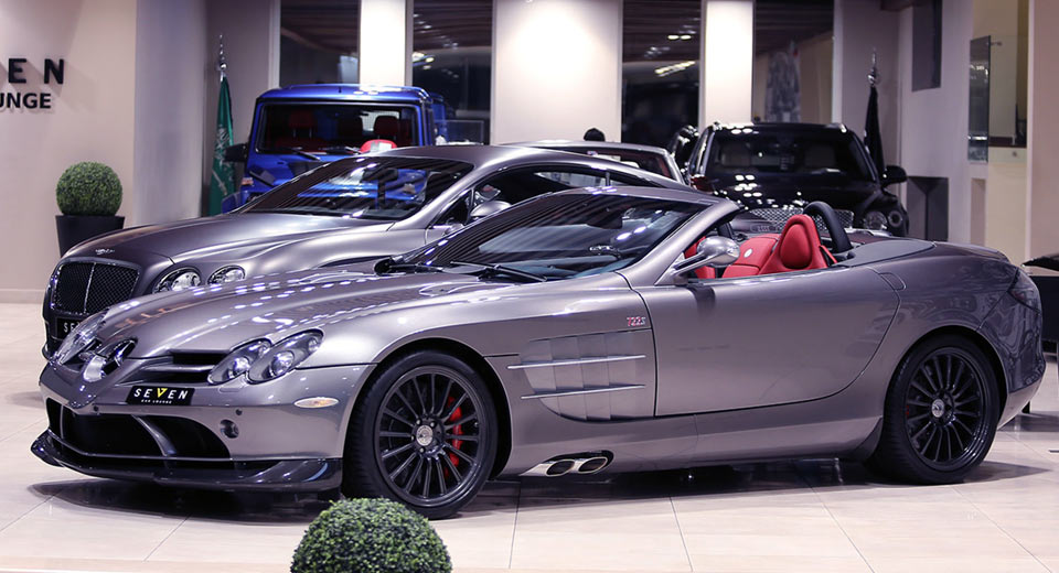  This Rare Mercedes SLR 722 S Roadster Needs A New Home