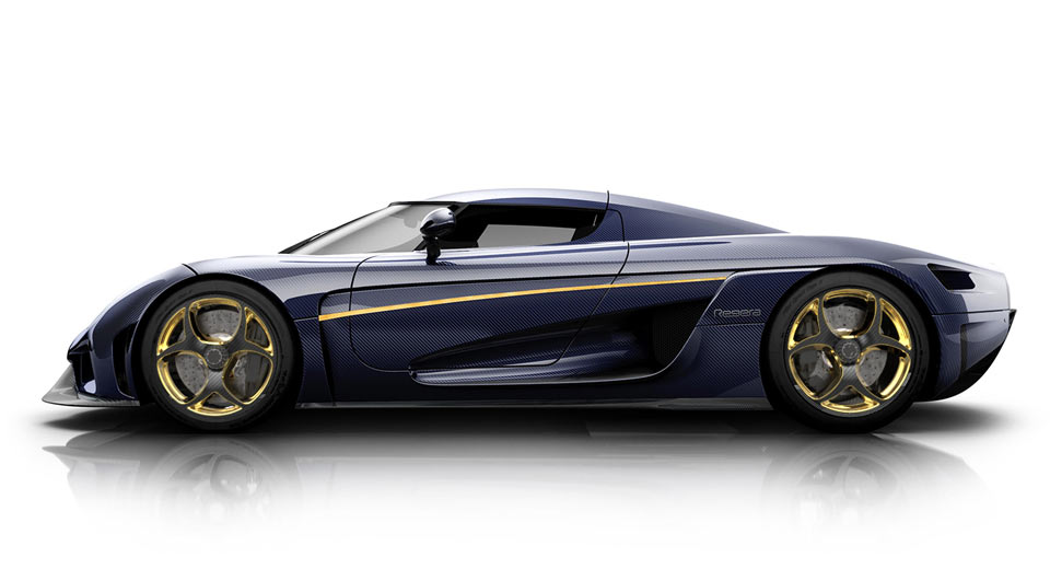 Christian von Koenigsegg Flies The Colors Of The Swedish Flag With His Own Regera Spec