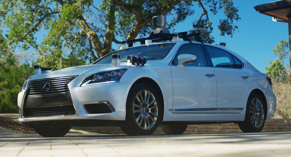 Toyota Shows Off New Autonomous Lexus LS 600hL Tester