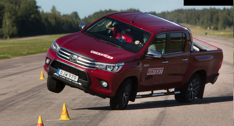  Toyota Issues Update For Hilux Pickup Truck After Moose Test Failure