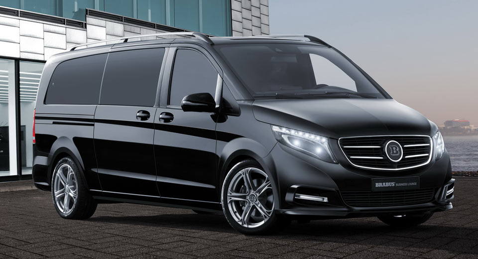  Brabus Turns The Mercedes V-Class Into A Rolling Business Lounge