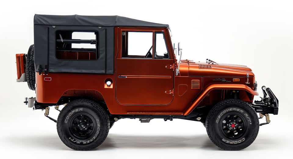 This Restomod Toyota FJ40 Land Cruiser Looks Like A Million Cents