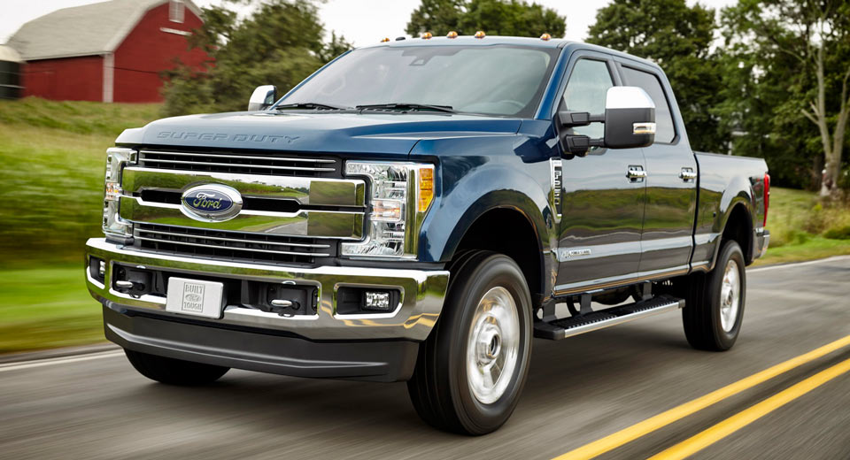  Ford Recalls Thousands Of 2017 F-250 Trucks Because They Could Roll Away In Park