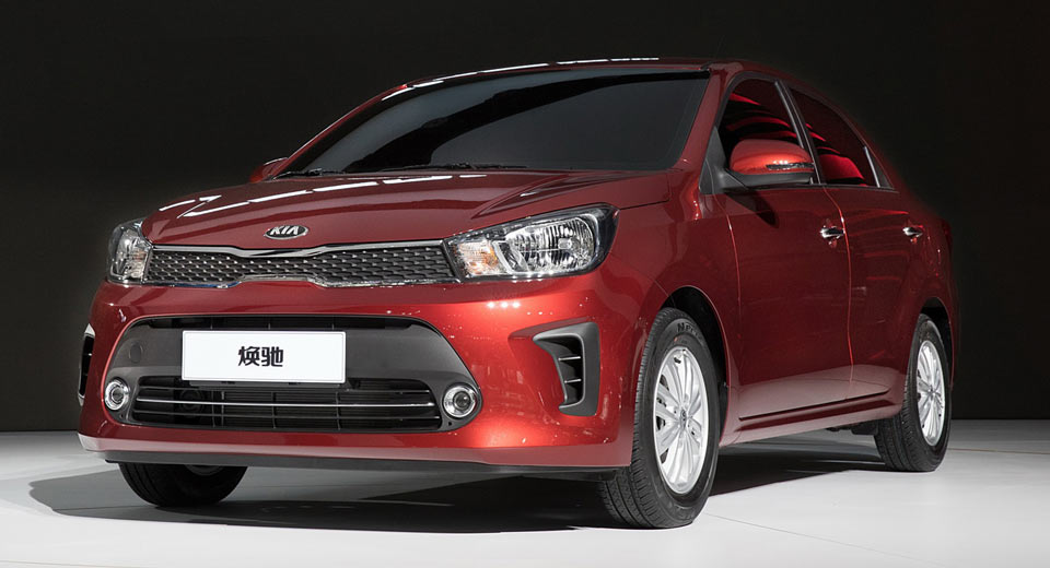  Kia Pegas Compact Sedan And K2 Cross Are Tailored For Chinese Customers