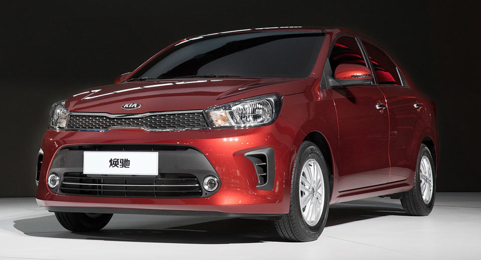 Kia Pegas Compact Sedan And K2 Cross Are Tailored For Chinese Customers