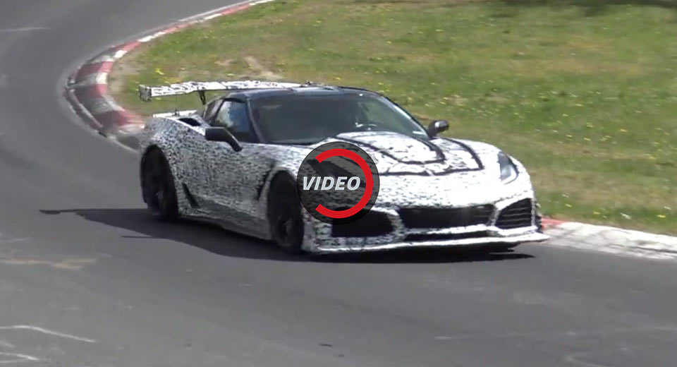 Chevy Goes All Out In Track Testing 2018 Corvette ZR1