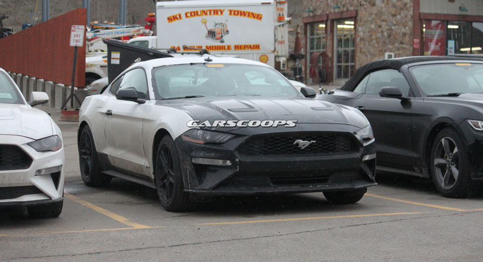 U Spy Ford Testing A Trio Of 2018 Mustang 4-Cyl EcoBoosts In Colorado