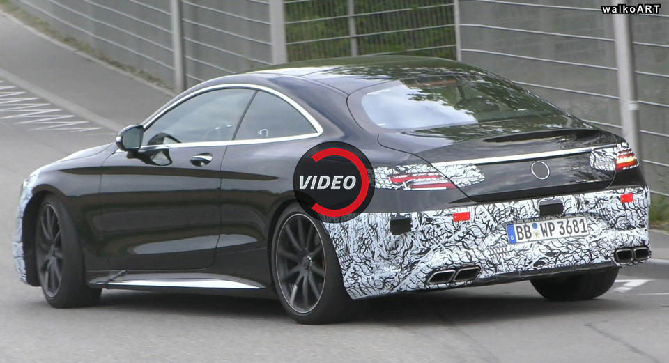  Facelifted Mercedes-AMG S63 Coupe Scooped Doing Its Usual Rounds