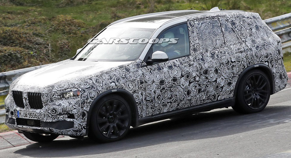  Redesigned 2019 BMW X5 Stretches Its Legs On The Nurburgring