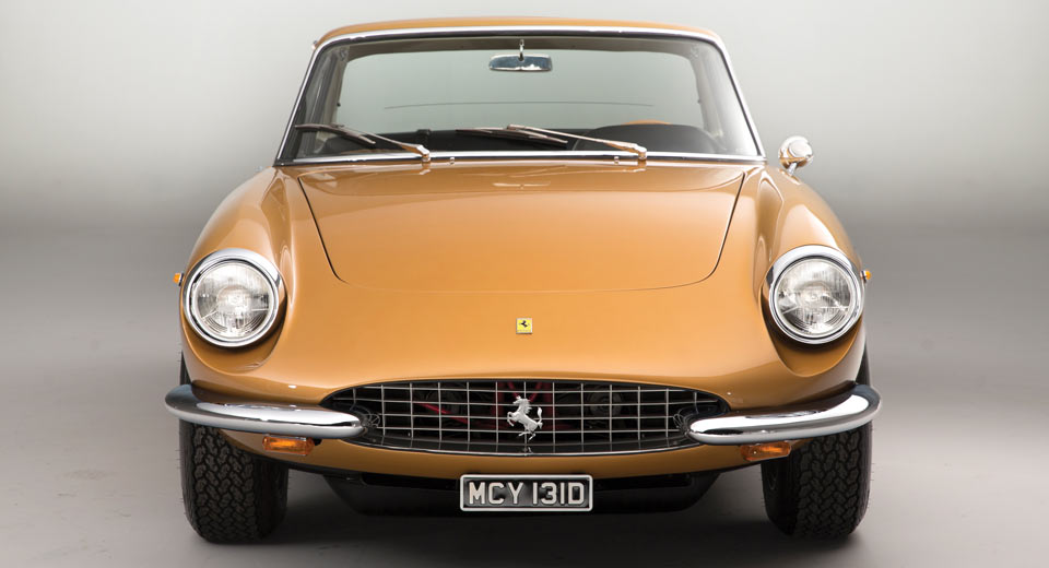  This Golden Ferrari 330 GTC Could Be Your Ticket To ’60s Style