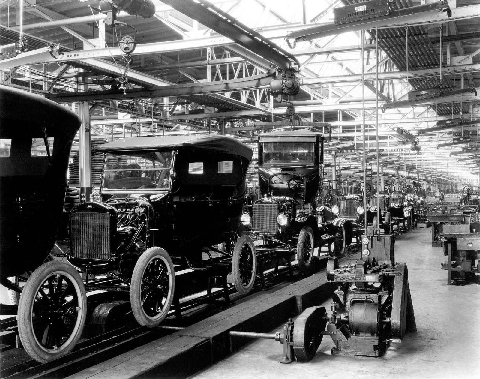the first assembly line essay by henry ford