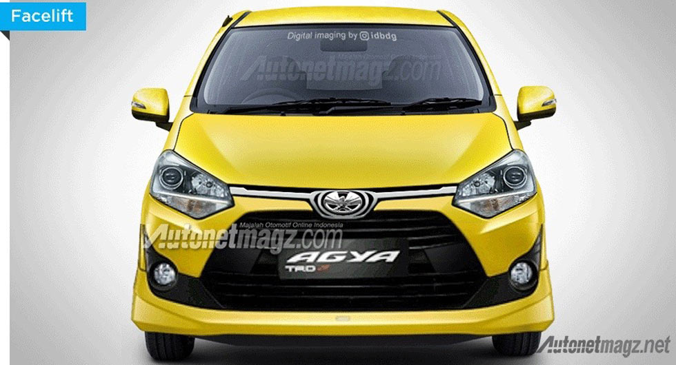 Facelifted Toyota Agya Leaks In Indonesia