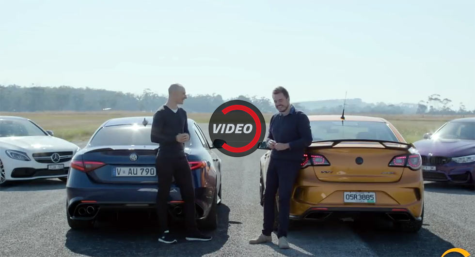 Alfa Giulia QV, BMW M3, Mercedes C63 Travel Down Under To Take On The HSV GTSR W1